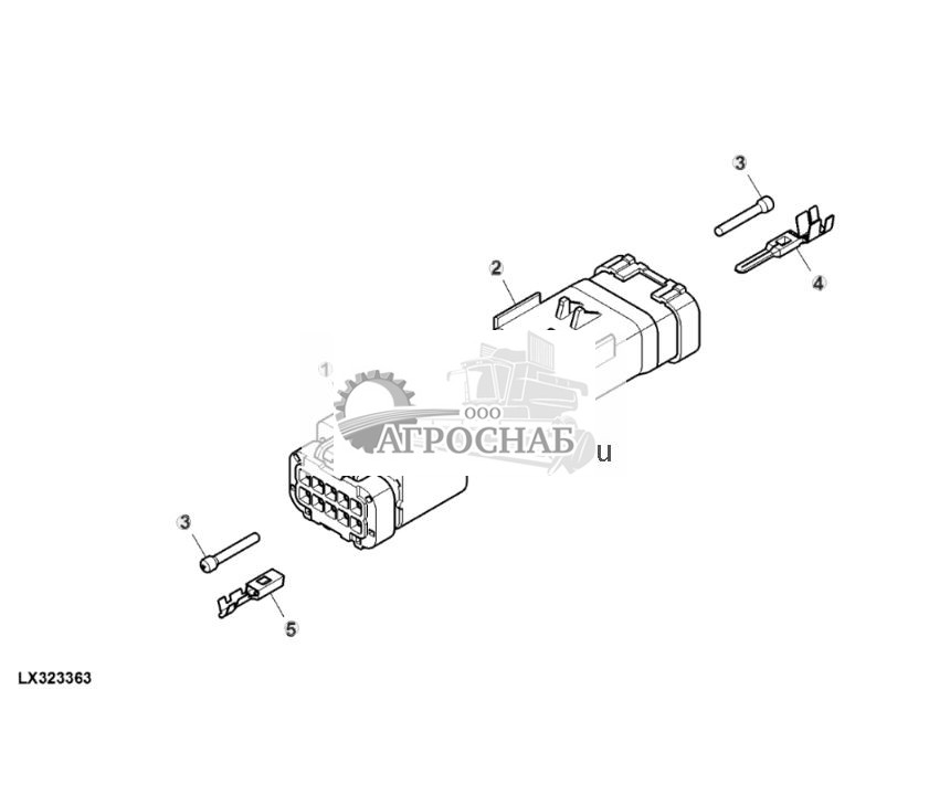 Connector, 10- Terminal - ST914436 669.jpg